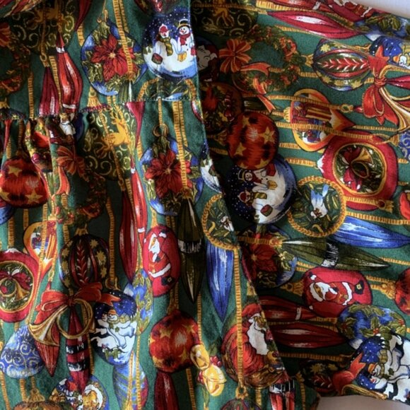 Unique! Handmade Christmas Theme Shirt/Top - Picture 8 of 10